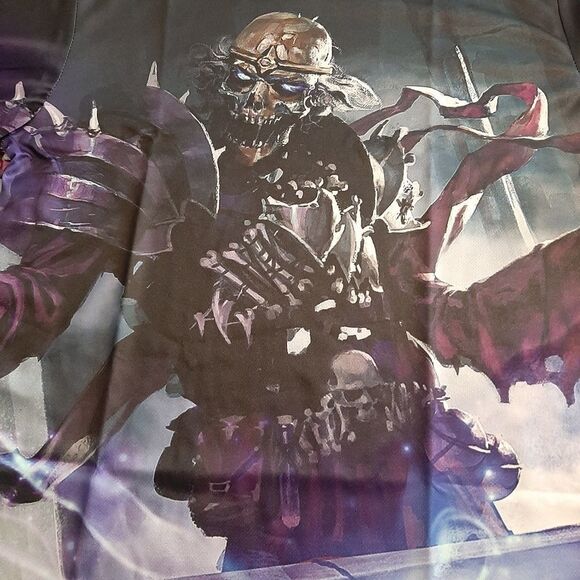 New Men's Small 3D Skull Graphic Skeleton Robot Shirt - Picture 2 of 5